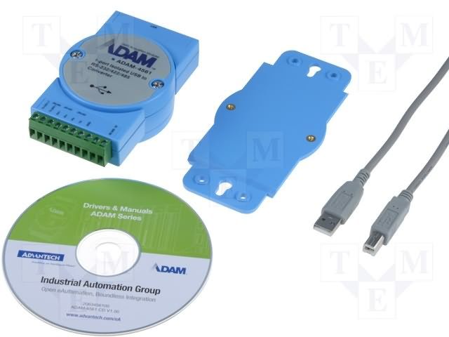 USB to RS232/422/485 Cable Assembly, 1 Port, 70°C Max