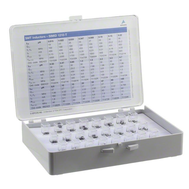 Inductor Kits 0.015uH to 100uH 24 X 1 Inductor 1210 Surface Mount Automotive