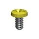 Screws & Fasteners BIND HD SCREW YELLOW
