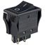 Illuminated Rocker Switch, DPST, 10A 250VAC, Quick Connect/Solder