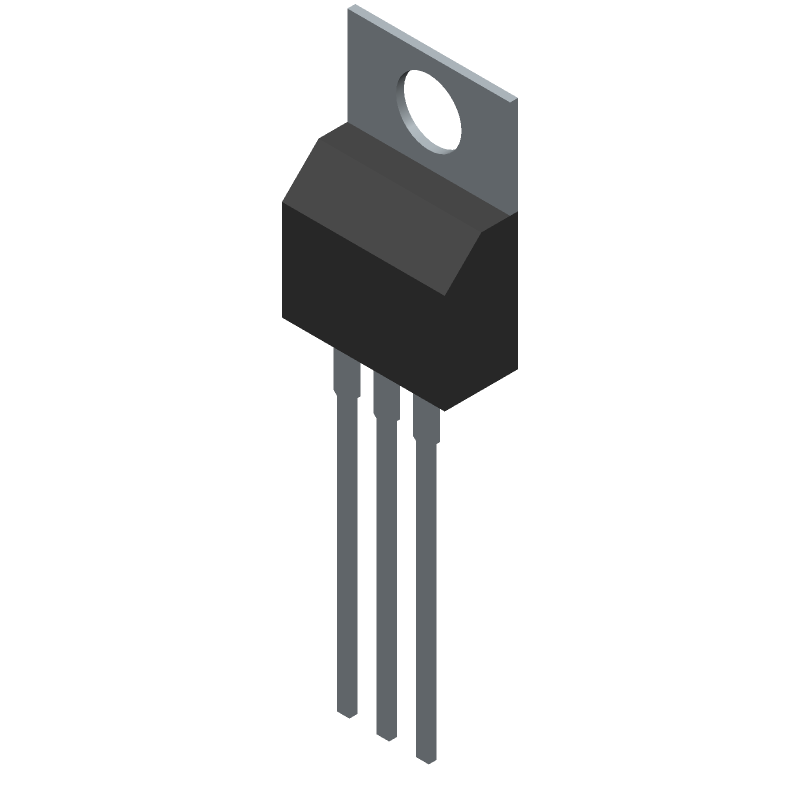 Power Field-Effect Transistor, 33A I(D), 100V, 0.044ohm, 1-Element, N-Channel, Silicon, Metal-oxide Semiconductor FET, TO-220AB, TO-220AB, 3 PIN