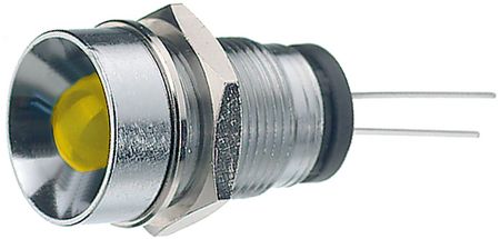 Indicator LED yellow 5 mm, WU-I-Y5, Vossloh Schwabe