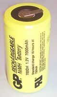 GP BATTERIES         GP700DH1A1P             Rechargeable Battery, Greencell, Single Cell, Nickel Metal Hydride, 7000 mAh, 1.2 V, D