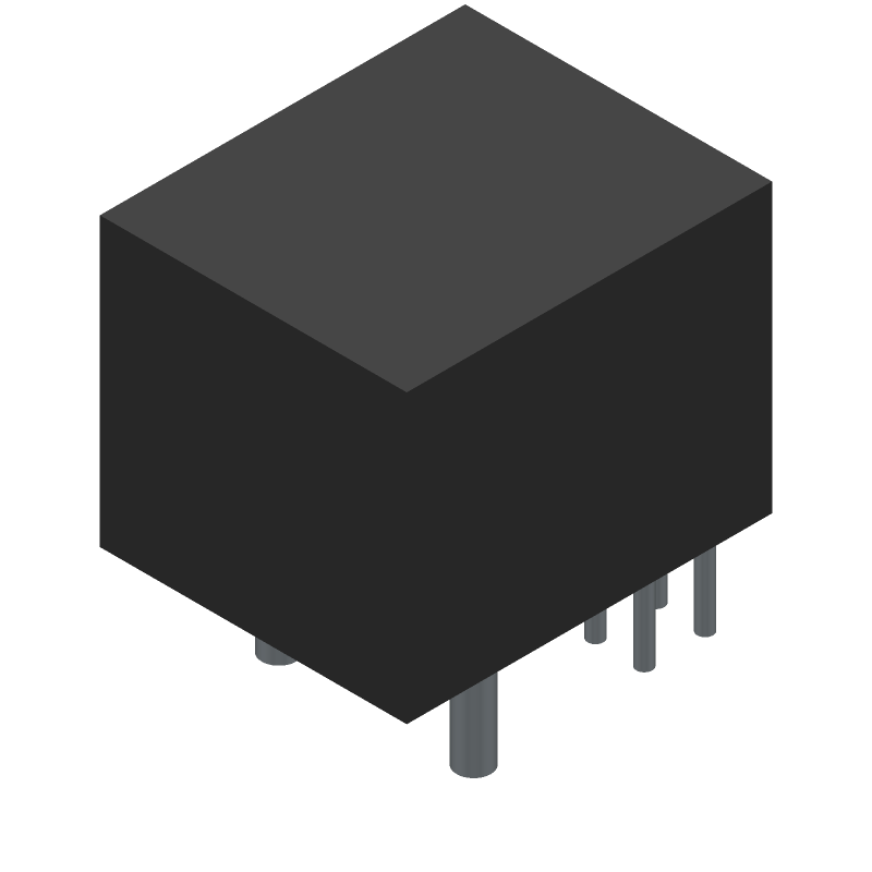 10 Pos 2mm RA Solder Header Receptacle, 3A, Gold
