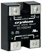 Solid State Relay 12mA 32V DC-IN 40A 72V DC-OUT 4-Pin
