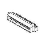 CONN DIN 41612 HDR 64 POS 2.54MM SOLDER RA THRU-HOLE TRAY
