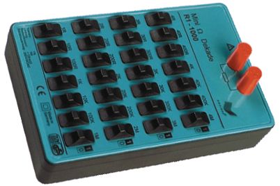 DECADE BOX, RESISTOR, 1W; Decade Box Type: Resistance; No. of Decades: 7; Accuracy