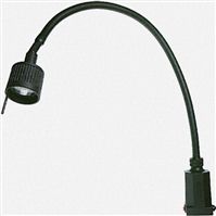 Sunnex Halogen Machine Light, 230 V ac, 24 V dc, 20 W, Flexible Neck, 700mm Reach, 700mm Arm Length