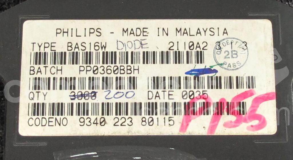 DIODE 0.175 A, 100 V, SILICON, SIGNAL DIODE, PLASTIC, SC-70, 3 PIN, Signal Diode