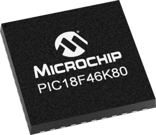 8-Bit PIC MCU, 64MHz, 64KB Flash, 35 I/O, TQFP