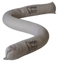 Lubetech Maintenance Spill Absorbent Sock, 10 Per Package. 50 L Capacity