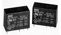 Electromechanical Relay DPDT 5A 5VDC 47Ohm Through Hole