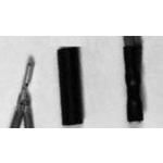 Heat Shrink Tubing ST Cross Linked Polyolefin Black Single Piece