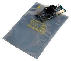 STATIC SHIELDING BAG, 15X18", PK10