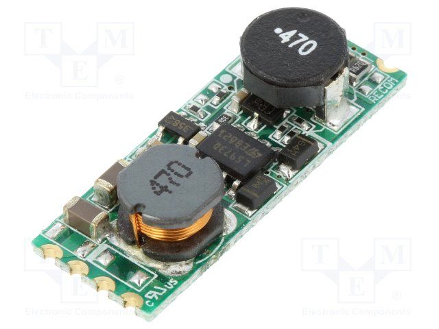 350mA LED Driver, 4.5-36V In, 2-35V Out, 96% Eff, SMD