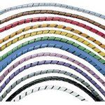 PANDUIT         T25F-C8             Spiral Wrap, 0.374 ", 9.5 mm, Polyethylene, Grey, 100 ft, 30.5 m