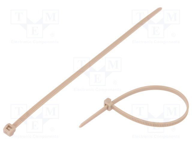High Temp PEEK Cable Ties, 35mm, 260°C, UL94 V-0