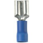 Quick Disconnect Terminal 14-16AWG Copper Blue F 19.3mm Tin Bottle