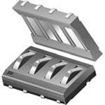 2 Pos Male Spring Connector, 30V DC, Gold Plated, SMD