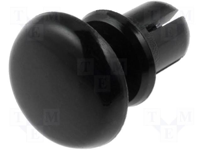 Rivets Snap Round-HD 8mm- HD DIA 0.315in- HD DIA 7mm-LG 0.28in-LG Nylon 6