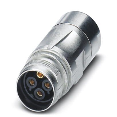 PHOENIX CONTACT ST-5ES1N8A9K04S Circular Connector Housing, PLUSCON Series, Receptacle, 6 Ways, Socket, Cable Mount