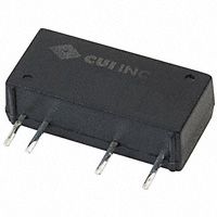1W DC/DC Converter, 5/-5V Out, 100mA, SIP, Isolated, 3kV