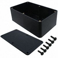 BOX ABS BLACK 8.25L X 5.15W