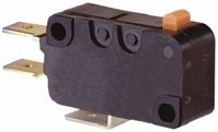 SPDT Snap Action Switch, 15A, 250VAC/VDC, Screw Term, Roller Lever