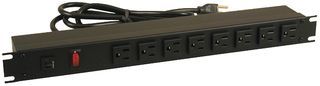 PDU Outlet Strip 125V 15A Horizontal Rackmount