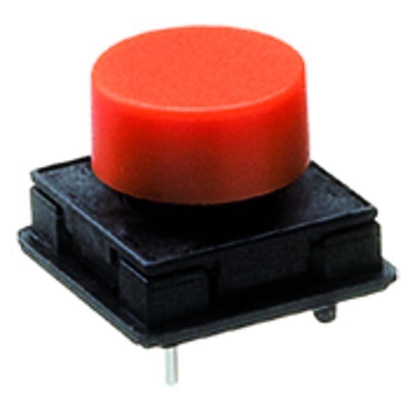 Keypad Switch, SPST, Momentary, 48VDC, 125mA, Through Hole