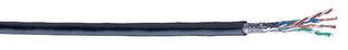BELDEN   74002E   Shielded Networking Cable, Cat5e, 4 Pair, 26 AWG, 1000 ft, 304.8 m