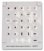 STORM INTERFACE         GSA0T201             LEGEND TILES, SET A