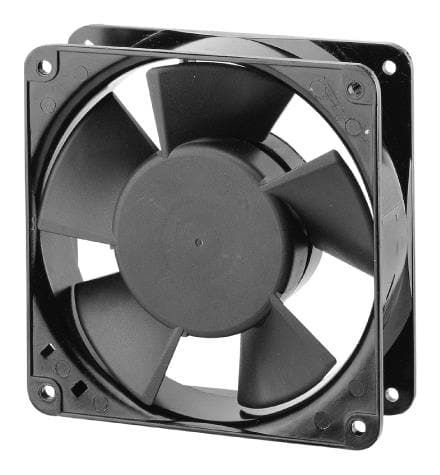 Fan;  AC;  115V;  120x120x38mm;  Sq;  95/115CFM;  23/20W;  44/49dBA;  3100RPM;  Leadwires