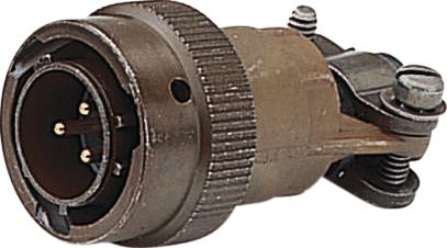 MIL-DTL-26482 Circular Connector, 8 Pos, Female, Solder, 7.5A, 600V