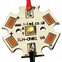 ILS ILH-OW01-TRGR-SC211-WIR200., OSLON 150 1+ PowerStar LED Star, 1 Green LED