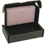 Anti-Static Box Mount, Black, 87.3mm H x 54mm W x 3.44" L