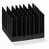 Heat Sink Passive BGA Cross-Cut SMD 5.83°C/W Black Anodized