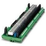 32-channel output relay module (one N/O contact or one N/C contact) with a screw connection and a fuse (1A)