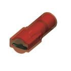 Quick Fit Terminal 18-22AWG ETP Copper Red F 20.6mm Tin