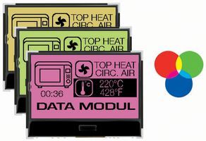 BATRON         BTHQ128064AVD1-COG-FSTF-12-LEDMULTI             Graphic LCD, 128 x 64, Black on White / RGB, 3.3V, Parallel, No Font, Transflective