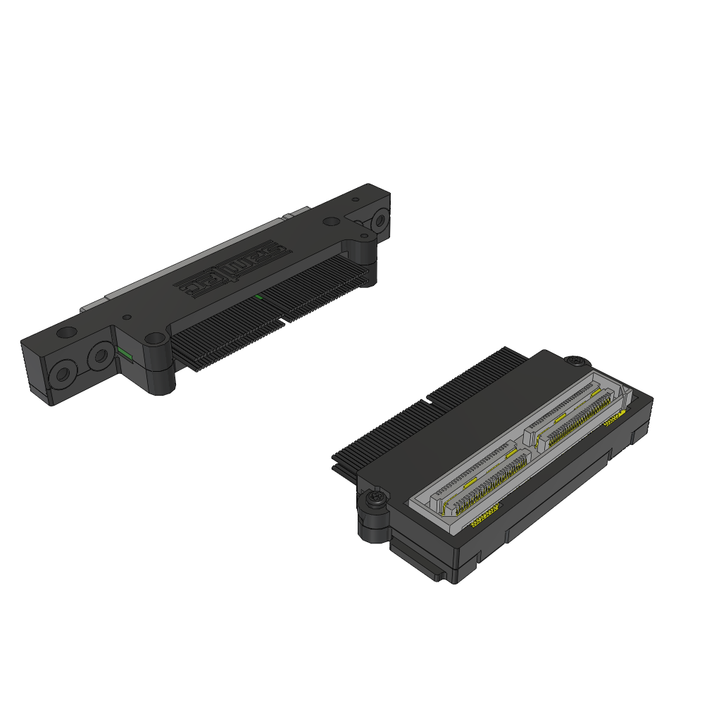 Cable Assembly Coax Micro Ribbon 0.25m 38AWG Micro High Speed Socket to Micro High Speed Socket F-F Q STRIP®