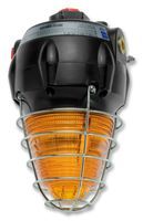 CLIFFORD AND SNELL FX15/C/D/050/A/EN/SF/A Visual Signal Indicator, Flameproof, Amber, Flashing, 24VDC, IP66, IP67, 239mm Height