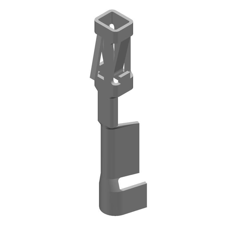 Female Signal Contact, 3A, Gold Plated Bronze, Crimp, 26AWG