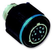 37-Contact Crimp Termination Male Connector, 5A, 400V, 500 Mating Cycles