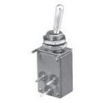 SPDT Toggle Switch, 4A 30VDC, Right Angle, Solder Terminal
