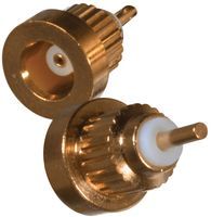 RF MCX Connector, Female, 6GHz, 50R, Panel Mount, Solder