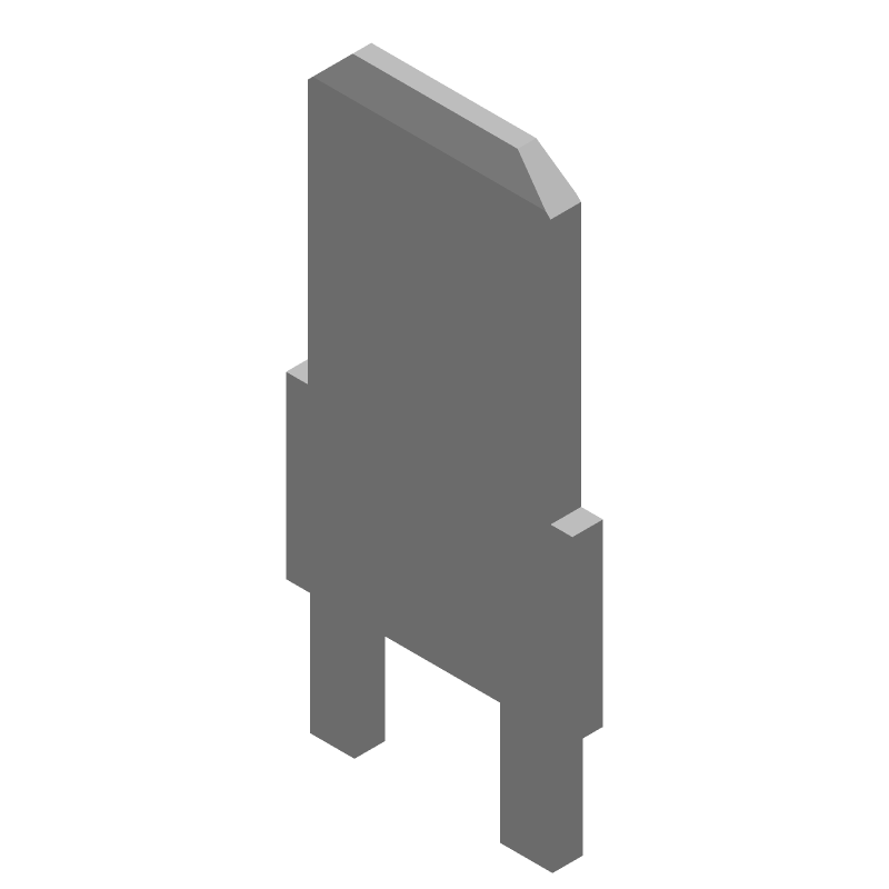 PCB Tab Terminal, 250 Series, Tin Plated
