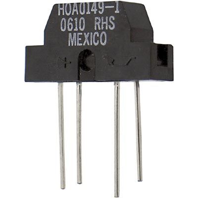 IR Phototransistor Sensor, 1-Ch, 30V, 15ns Fall Time, Through Hole