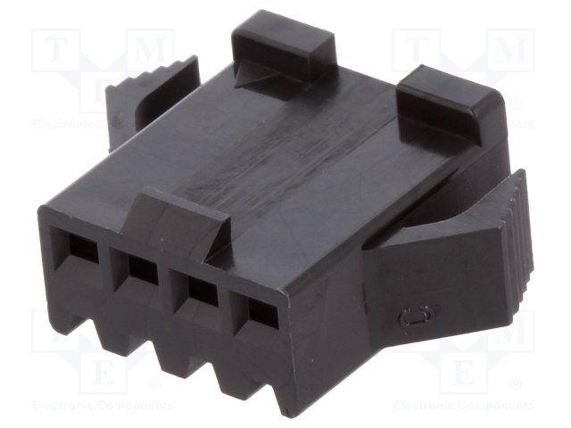 Conn Housing PL 4 POS 2.5mm Crimp ST Bag
