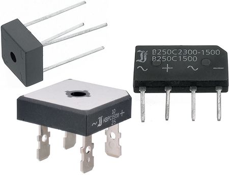 Bridge Rectifier Diode, 1 Phase, 50A, 200V V(RRM), Silicon, 28.60 X 28.60 MM, 7.30 MM HEIGHT, ROHS COMPLIANT, PLASTIC PACKAGE-4